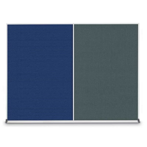 Triple Door Radius Corkboard, 96"X48", B